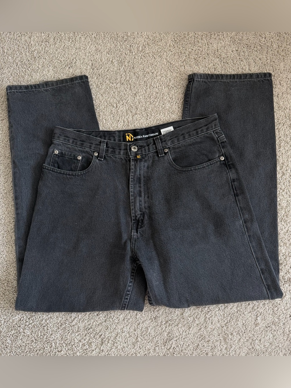 Nautica Jeans Company Vtg Relaxed Straight Fit Denim Jeans